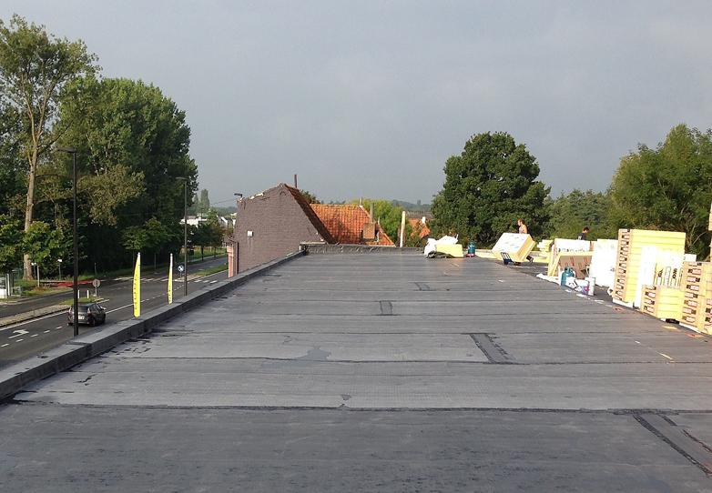 Renovatie van een oud roofingdak