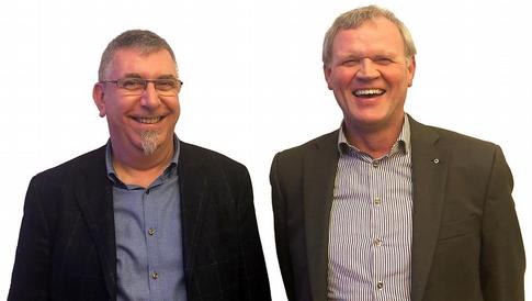 Jeroen Doom (Woodwize) en Marc Vens (Vens & Thiers)