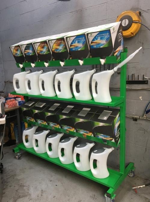 Door de vele varianten olie die inmiddels op de markt zijn, hebben garagehouders te maken met een logistieke uitdaging. Het op voorraad houden van kleinere hoeveelheden van de meest gebruikte olie lijkt een eerste oplossing te zijn 