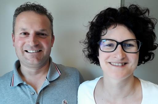 Zaakvoerders Jo Herbots en Sylvia Stevens