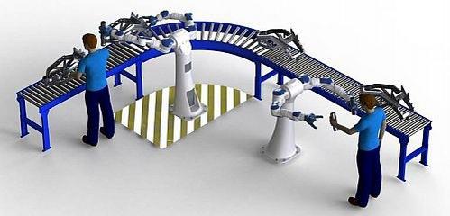 De cobot moet een betaalbaar 'intelligent ondersteunend werktuig' zijn dat de menselijke taken op de werkvloer kan vergemakkelijken De cobot moet een betaalbaar 'intelligent ondersteunend werktuig' zijn dat de menselijke taken op de werkvloer kan vergemakkelijken