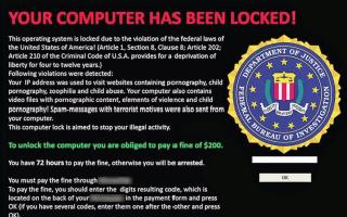Een voorbeeld van ransomware, een fenomeen dat sterk in opmars is
