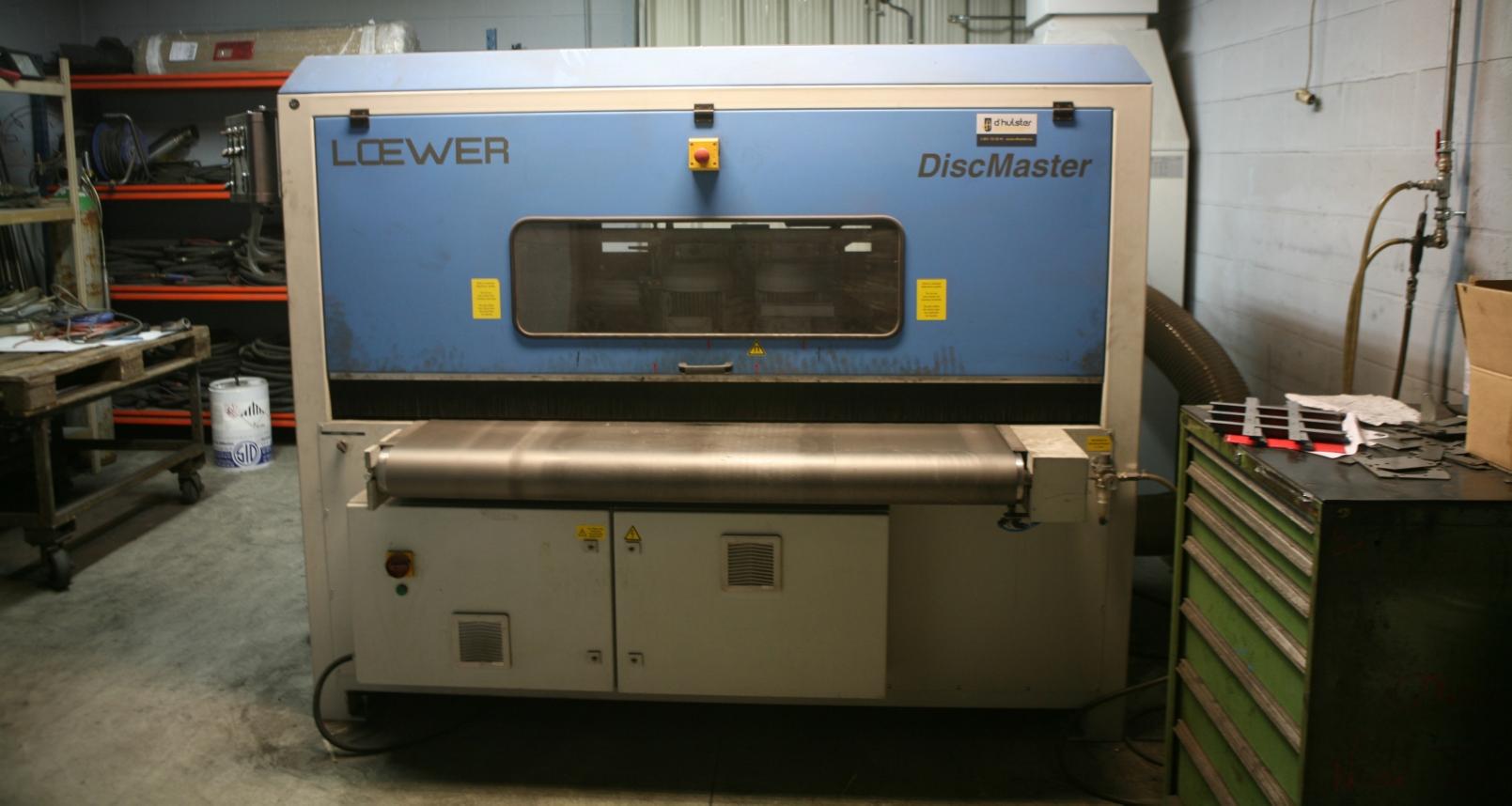 De Loewer DiscMaster 4TD 1.500 mm-ontbraammachine van Deliconstruct