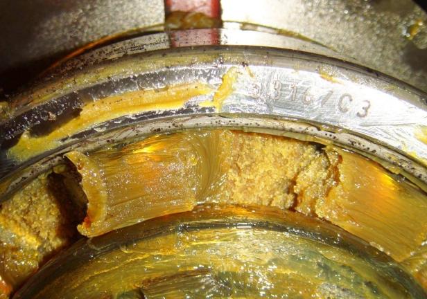 lager elektrische motor smeervet