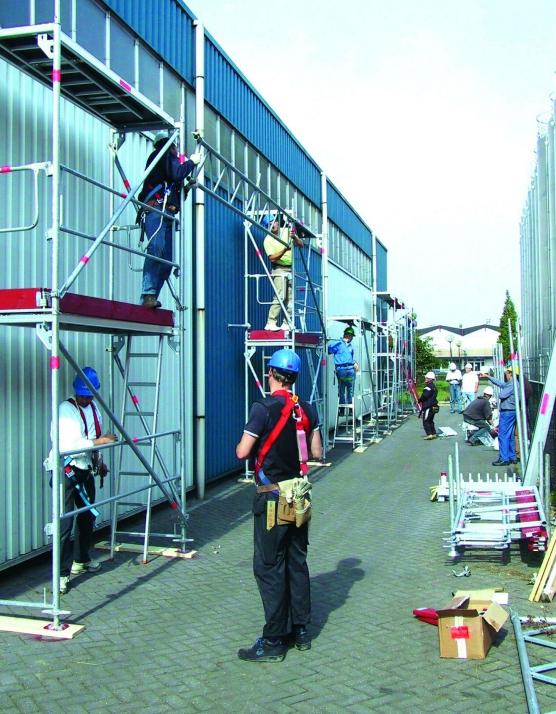 modulaire Lightweight-lijn systeemsteigers