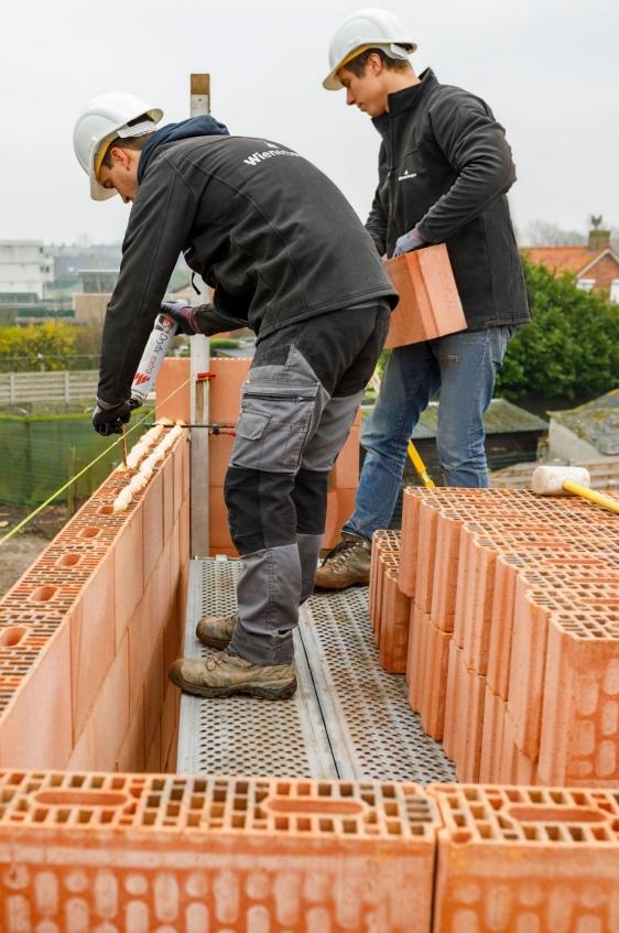 Keramische binnenmuurstenen