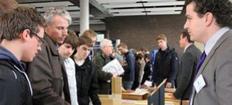 Studenten en ruim 150 professionals waren aanwezig